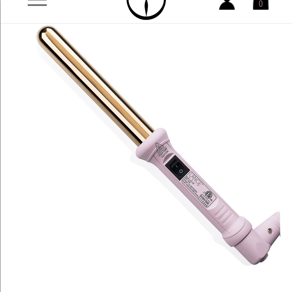 Lange hair curling wand